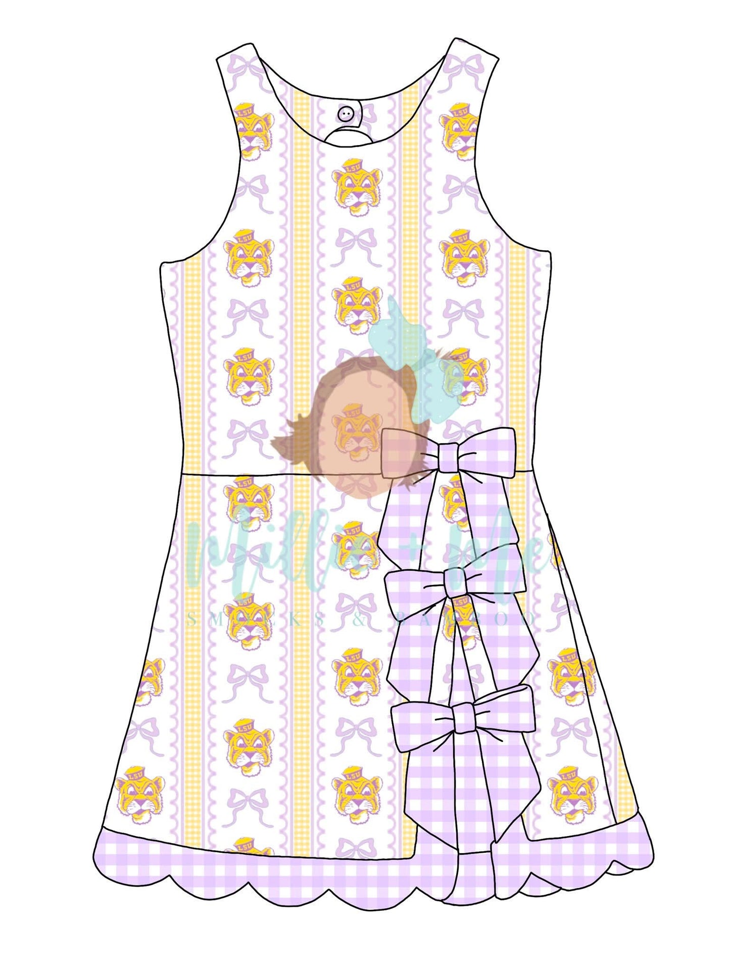 Tigers & Bows Dress