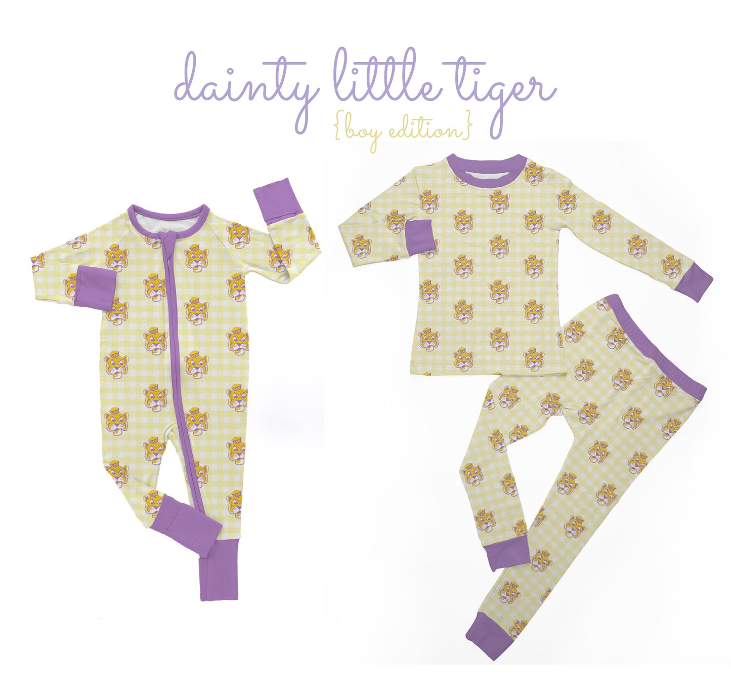 DAINTY LITTLE TIGER JAMS- BOY EDITION
