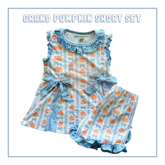 GRAND PUMPKINS SHORT SET