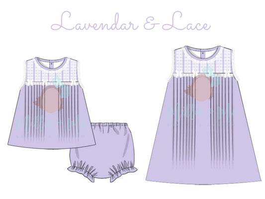 EASTER PO LAVENDER AND LACE